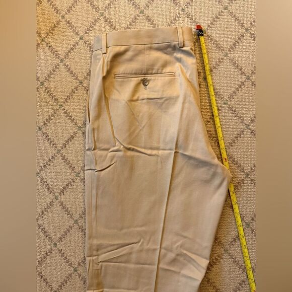 J. Crew x Crespi Milano Aldridge style pants in Khaki NWOT 35 - Picture 6 of 8